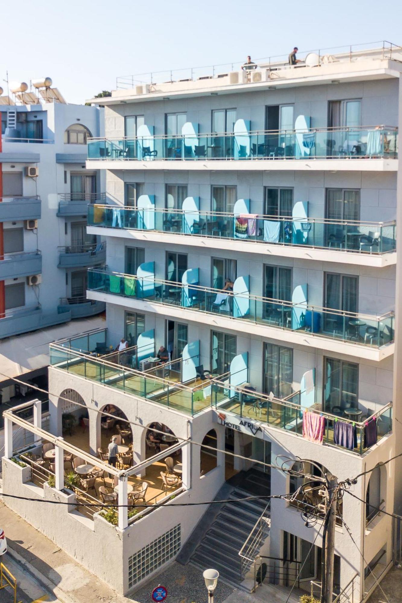 Hotel Africa Rhodes City Exterior foto